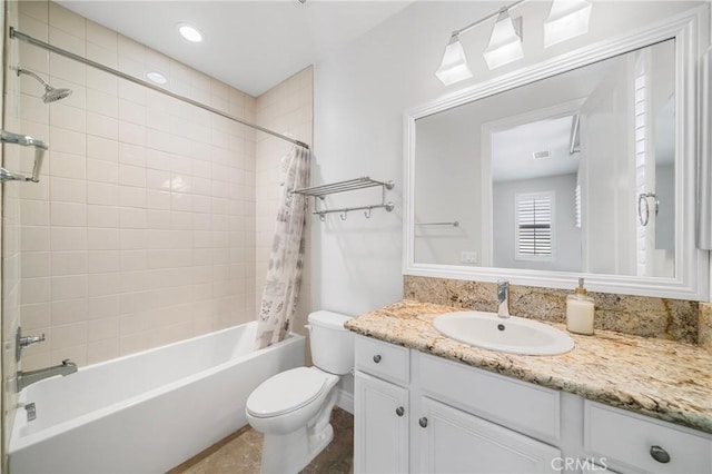 53 Interlude, Irvine, CA 92620 - bathroom featuring vanity, shower / bath combination with curtain, and tile patterned floors