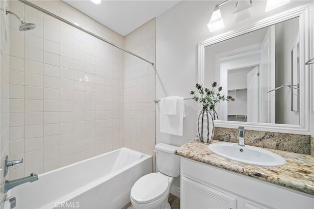 53 Interlude, Irvine, CA 92620 - bathroom featuring vanity and tub / shower combination
