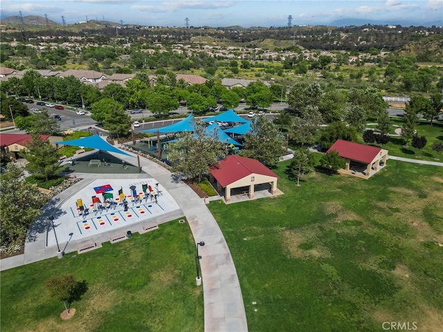 24912 Hearth Ct, Valencia, CA 91354 - bird's eye view