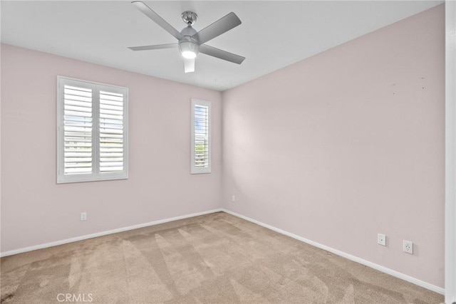 24912 Hearth Ct, Valencia, CA 91354 - unfurnished room featuring light carpet and a ceiling fan
