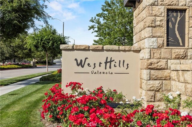24912 Hearth Ct, Valencia, CA 91354 - view of community / neighborhood sign