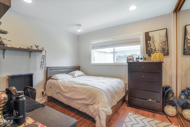 429 Walter Ave, Newbury Park, CA 91320 - bedroom featuring wood finished floors and recessed lighting