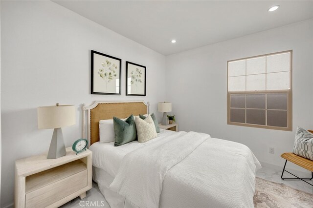 100 Soaring Eagle, Irvine, CA 92618 - bedroom with recessed lighting and marble finish flooring