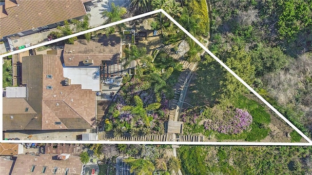 3163 Inclinado, San Clemente, CA 92673 - aerial view of property's location with property parcel outlined