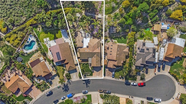 3163 Inclinado, San Clemente, CA 92673 - aerial view of property's location with a pool