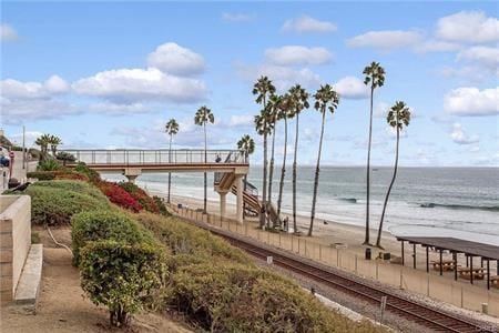 3163 Inclinado, San Clemente, CA 92673 - dock area with view of water and beach