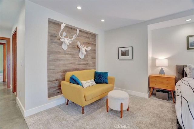 3163 Inclinado, San Clemente, CA 92673 - living area featuring recessed lighting and carpet flooring