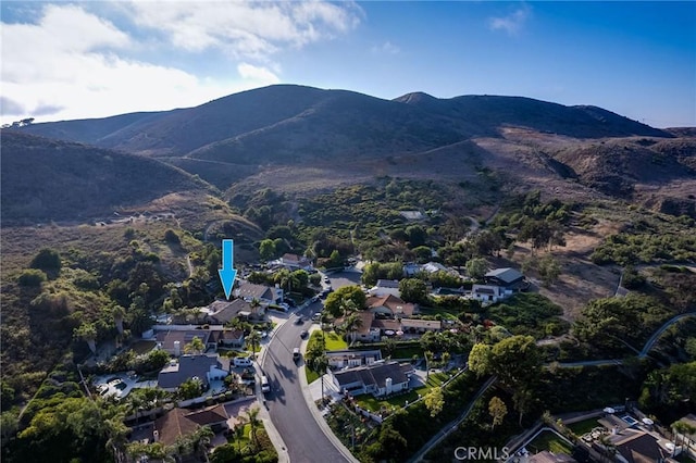 3163 Inclinado, San Clemente, CA 92673 - view of property location with a mountain backdrop