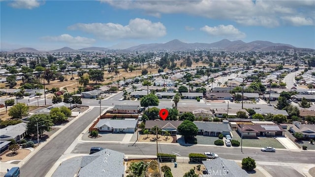 25981 Coombe Hill Dr, Menifee, CA 92586 - aerial view of residential area with a mountainous background
