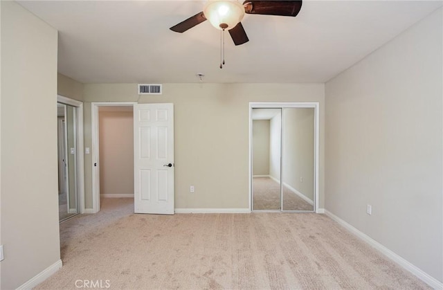 25981 Coombe Hill Dr, Menifee, CA 92586 - unfurnished bedroom featuring carpet floors and ceiling fan