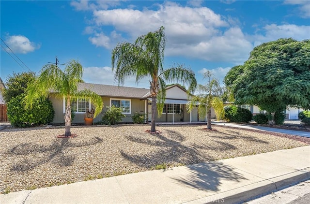 25981 Coombe Hill Dr, Menifee, CA 92586 - ranch-style home featuring an attached garage and driveway