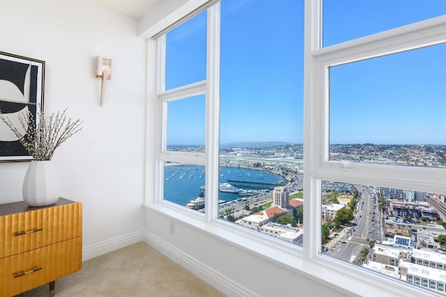 1325 Pacific Hwy Unit 3403, San Diego, CA 92101 - unfurnished sunroom with a view of city and healthy amount of natural light