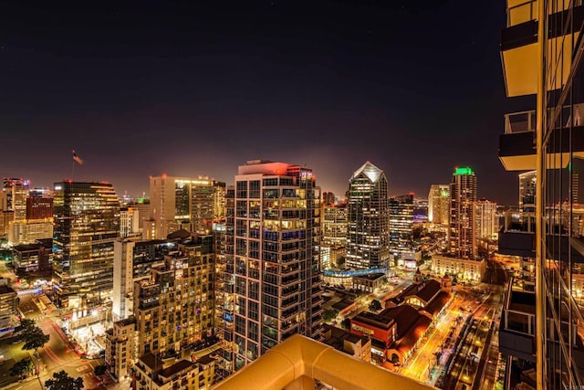 1325 Pacific Hwy Unit 3403, San Diego, CA 92101 - city view with a view of city lights