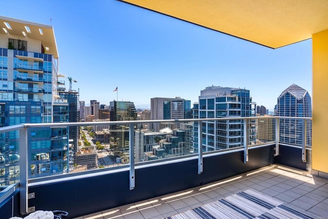 1325 Pacific Hwy Unit 3403, San Diego, CA 92101 - balcony with a view of city