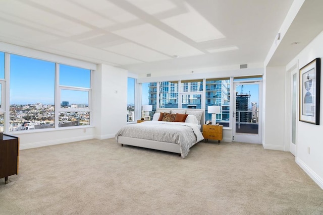 1325 Pacific Hwy Unit 3403, San Diego, CA 92101 - bedroom featuring carpet floors and a city view