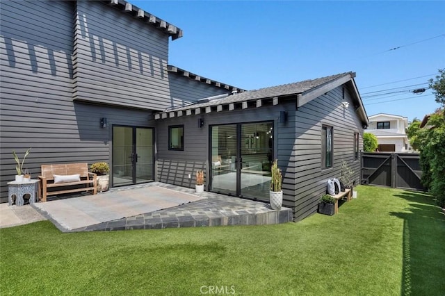 1012 10th St, Manhattan Beach, CA 90266 - back of house with a patio and a gate