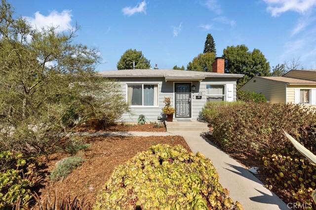 213 E 45th St, Long Beach, CA 90807 - view of front of house featuring a chimney