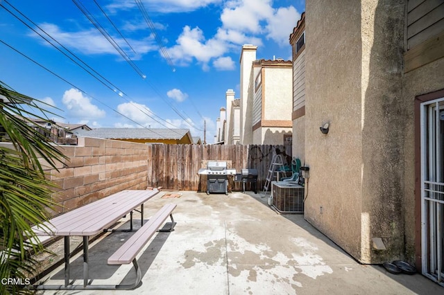 14134 Orizaba Ave, Paramount, CA 90723 - view of patio featuring a grill and outdoor dining space