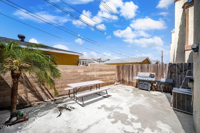 14134 Orizaba Ave, Paramount, CA 90723 - fenced backyard with a grill and a patio
