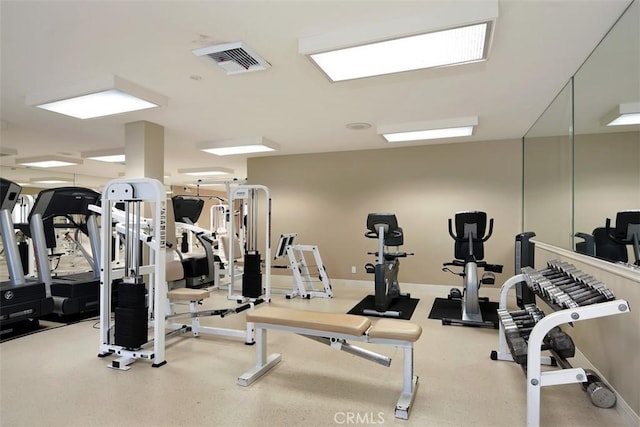 260 Cagney Ln Unit 206, Newport Beach, CA 92663 - exercise room featuring baseboards