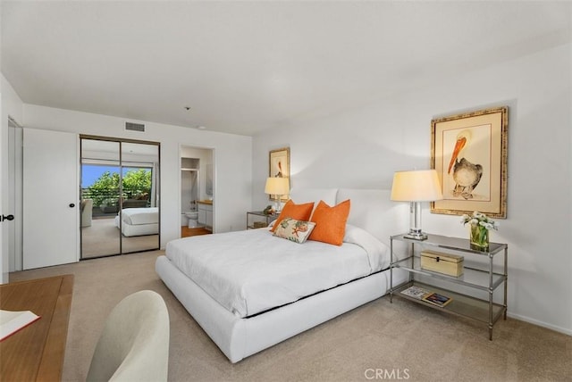 260 Cagney Ln Unit 206, Newport Beach, CA 92663 - bedroom featuring carpet flooring and access to outside