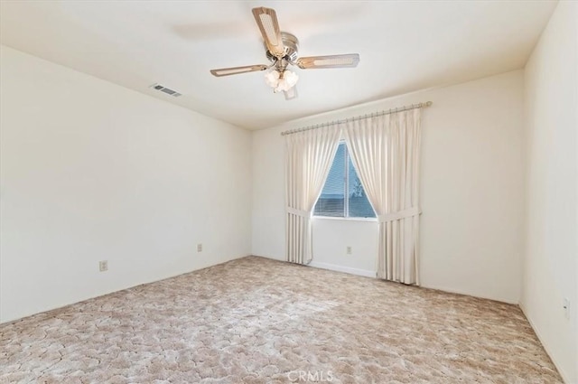 29801 Maxine Ln, Menifee, CA 92584 - empty room with carpet and ceiling fan
