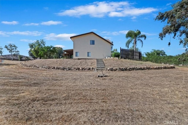 29801 Maxine Ln, Menifee, CA 92584 - back of house with stucco siding