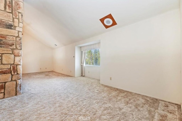 29801 Maxine Ln, Menifee, CA 92584 - carpeted spare room featuring vaulted ceiling