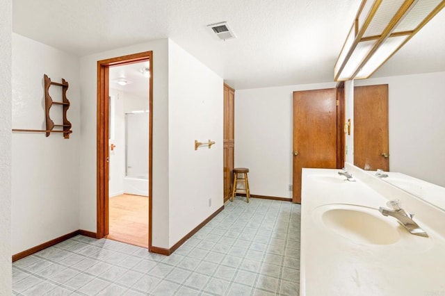 5041 Pine Ridge Ave, Julian, CA 92036 - bathroom featuring double vanity and baseboards