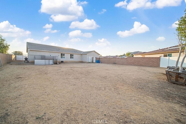 30701 Noble Ct, Homeland, CA 92548 - rear view of house featuring a fenced backyard