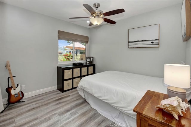 33081 Regatta Ct, San Juan Capistrano, CA 92675 - bedroom featuring light wood finished floors and ceiling fan
