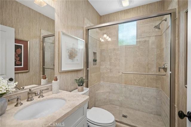 32 Tesoro, Irvine, CA 92618 - bathroom with vanity and a stall shower