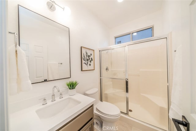 2455 Mcmackin Dr, Corona, CA 92881 - full bathroom with vanity and a shower stall