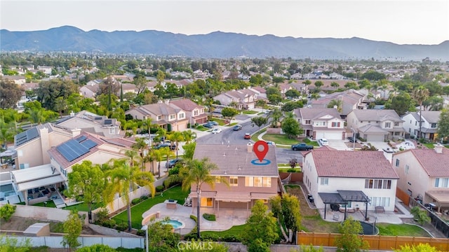 2455 Mcmackin Dr, Corona, CA 92881 - aerial view of residential area featuring a mountainous background