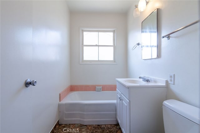 10935 Nassau Ave, Sunland, CA 91040 - bathroom featuring a garden tub and vanity