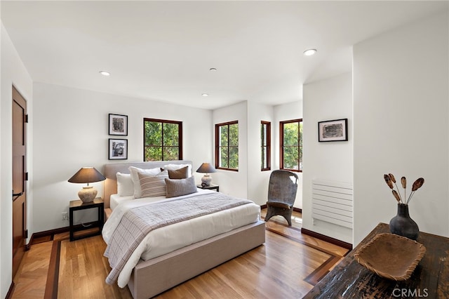 750 Manzanita Dr, Laguna Beach, CA 92651 - bedroom featuring recessed lighting and light wood-style flooring