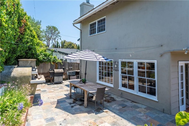 1733 Bayou Way, Seal Beach, CA 90740 - view of patio with outdoor dining area and a grill