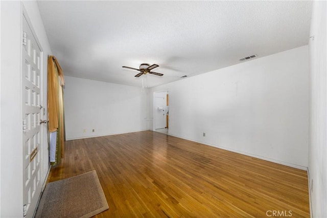 5064 N Berkeley Ave, San Bernardino, CA 92407 - spare room with wood finished floors and ceiling fan