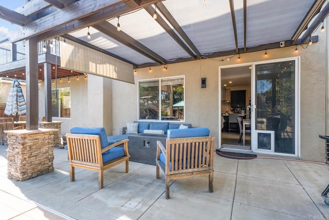 9141 Meadowrun Ct, San Diego, CA 92129 - view of patio / terrace featuring outdoor lounge area