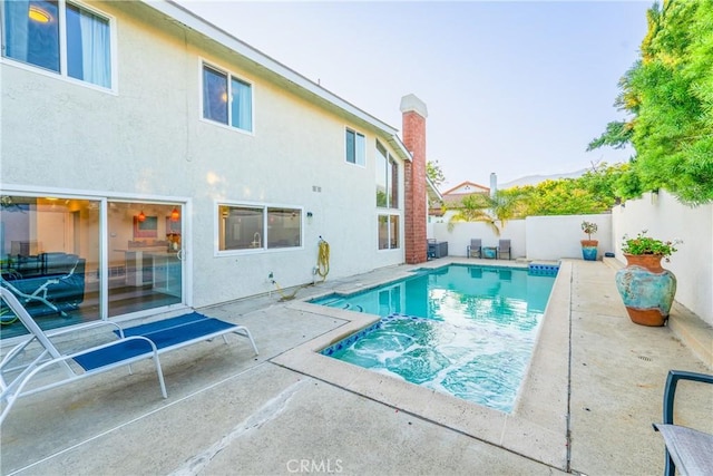 2040 Cape Cod Ct, Claremont, CA 91711 - view of pool with a patio area and a fenced backyard