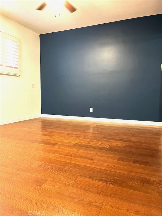 8049 Le Berthon St, Sunland, CA 91040 - unfurnished room featuring light wood finished floors and a ceiling fan