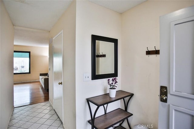 8458 Evergreen, Garden Grove, CA 92841 - corridor with light tile patterned floors
