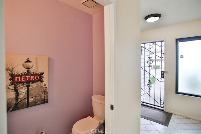 8458 Evergreen, Garden Grove, CA 92841 - bathroom with plenty of natural light and tile patterned floors