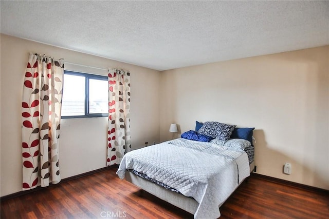 8458 Evergreen, Garden Grove, CA 92841 - bedroom with wood finished floors and a textured ceiling