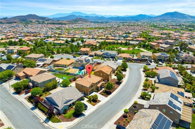 30316 Slate St, Murrieta, CA 92563 - aerial perspective of suburban area featuring a mountain backdrop