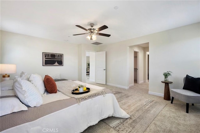 30316 Slate St, Murrieta, CA 92563 - bedroom with light colored carpet and a ceiling fan