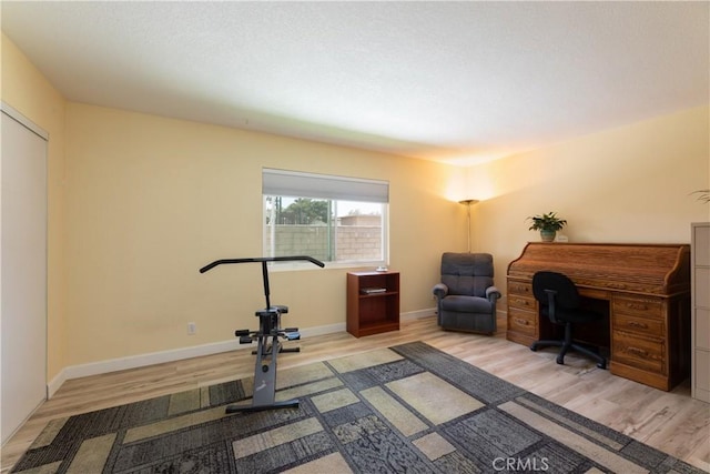 10262 Circulo De Juarez, Fountain Valley, CA 92708 - office area featuring light wood-style floors and baseboards