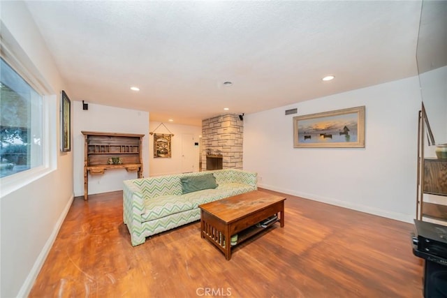 533 Via Vista Dr, Redlands, CA 92373 - living room with recessed lighting and wood finished floors