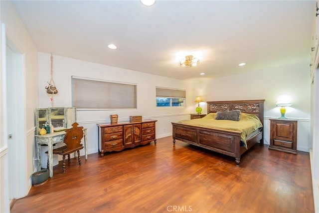 533 Via Vista Dr, Redlands, CA 92373 - bedroom featuring wood finished floors and recessed lighting