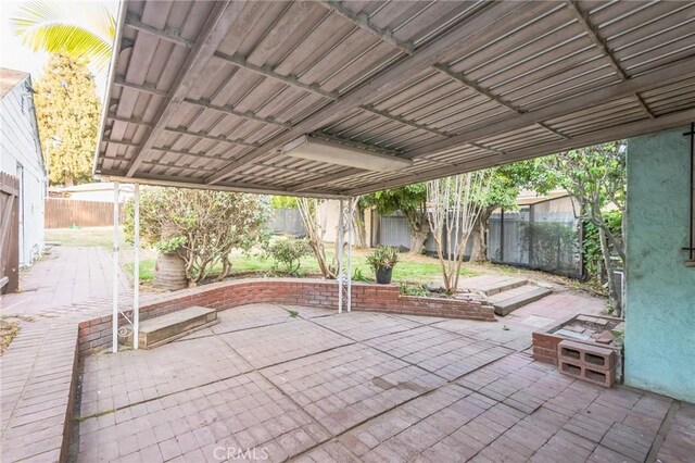 5516 Palm Ave, Whittier, CA 90601 - fenced backyard with a patio